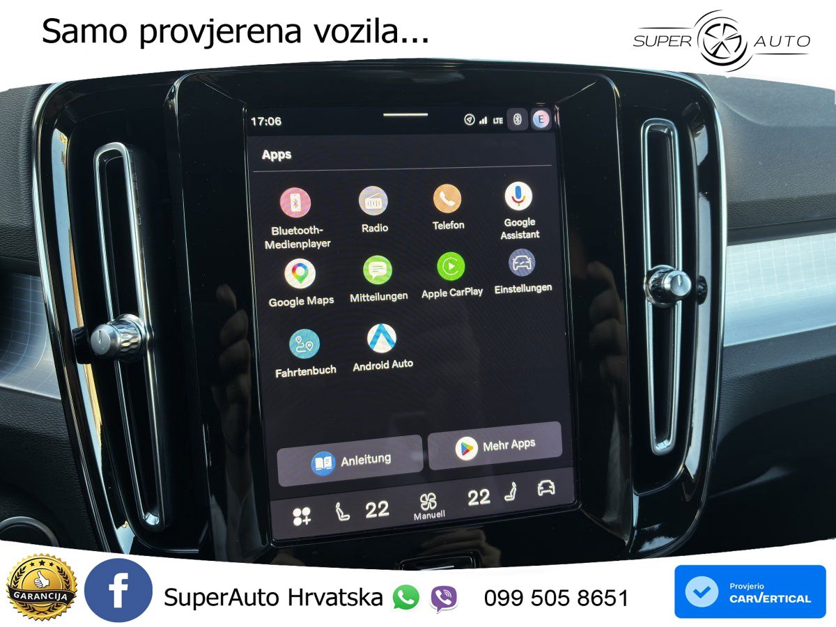 Volvo XC40 2.0 B3 163 KS Automatic LED+GR SJED+ACC