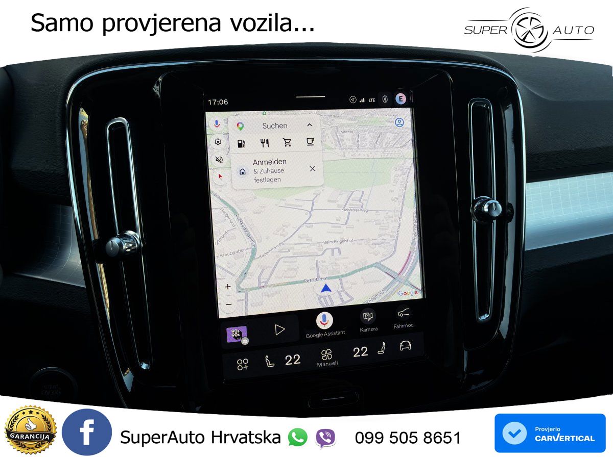 Volvo XC40 2.0 B3 163 KS Automatic LED+GR SJED+ACC