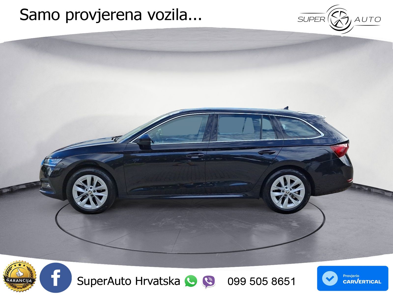 Škoda Octavia Combi 2.0 TDI (150 KS) DSG LED+GR SJED+ACC