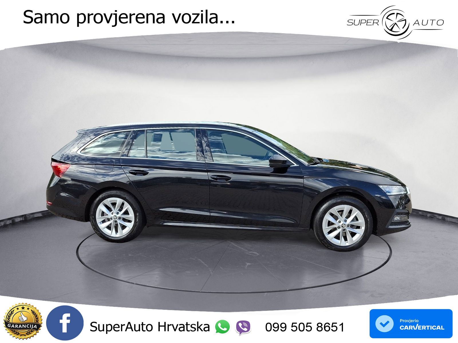 Škoda Octavia Combi 2.0 TDI (150 KS) DSG LED+GR SJED+ACC