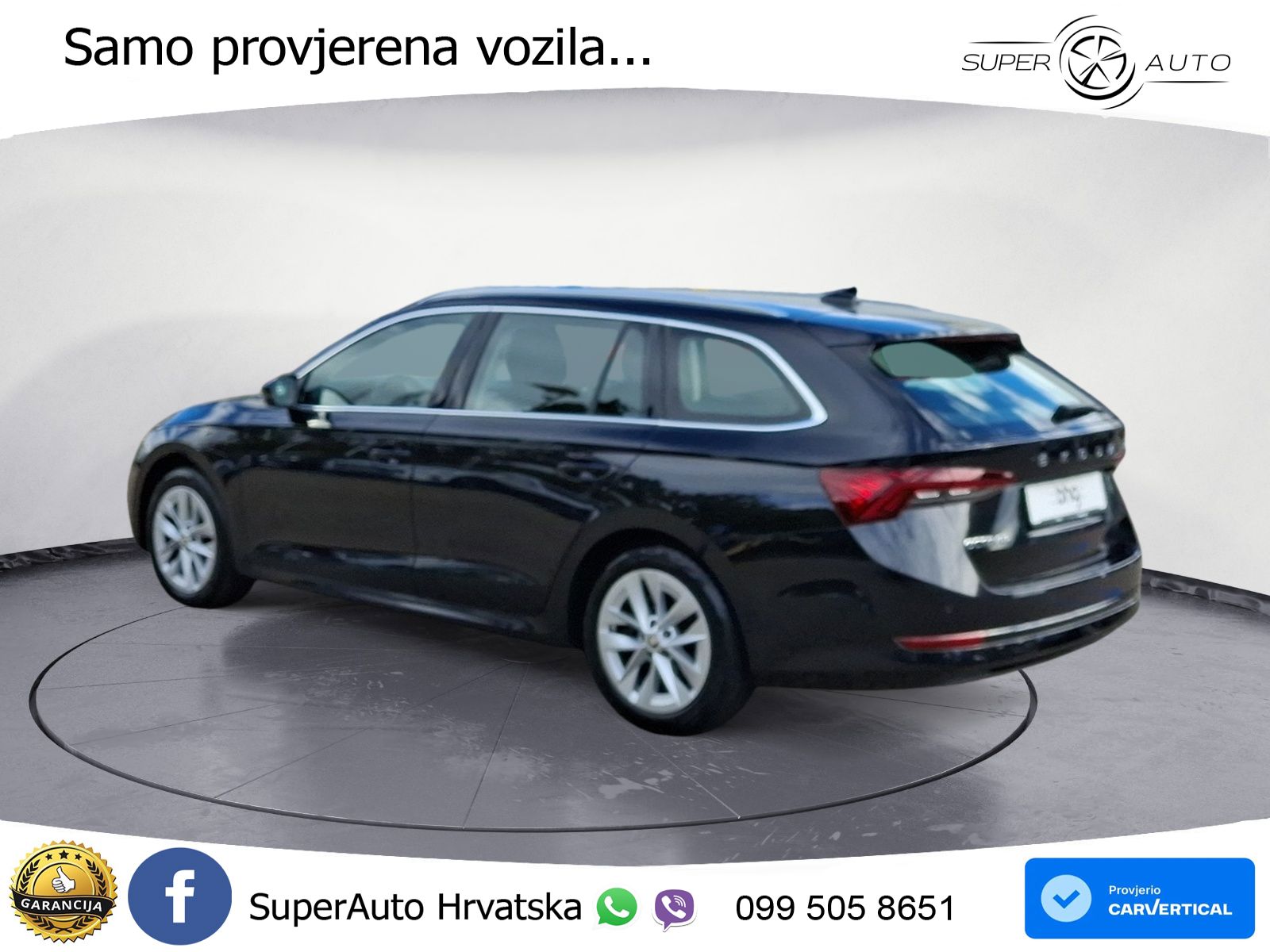 Škoda Octavia Combi 2.0 TDI (150 KS) DSG LED+GR SJED+ACC