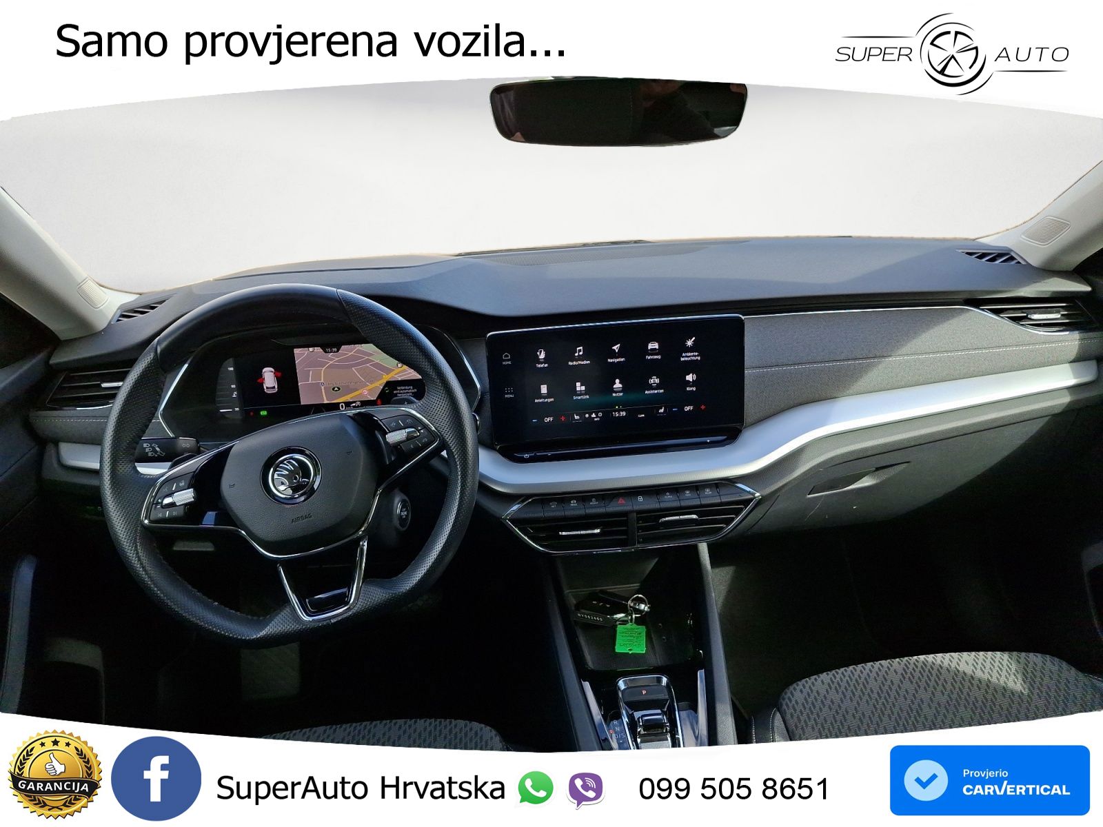 Škoda Octavia Combi 2.0 TDI (150 KS) DSG LED+GR SJED+ACC
