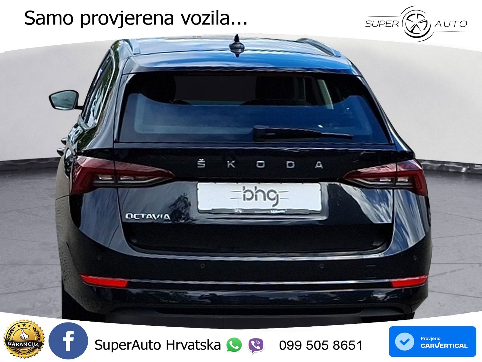 Škoda Octavia Combi 2.0 TDI (150 KS) DSG LED+GR SJED+ACC