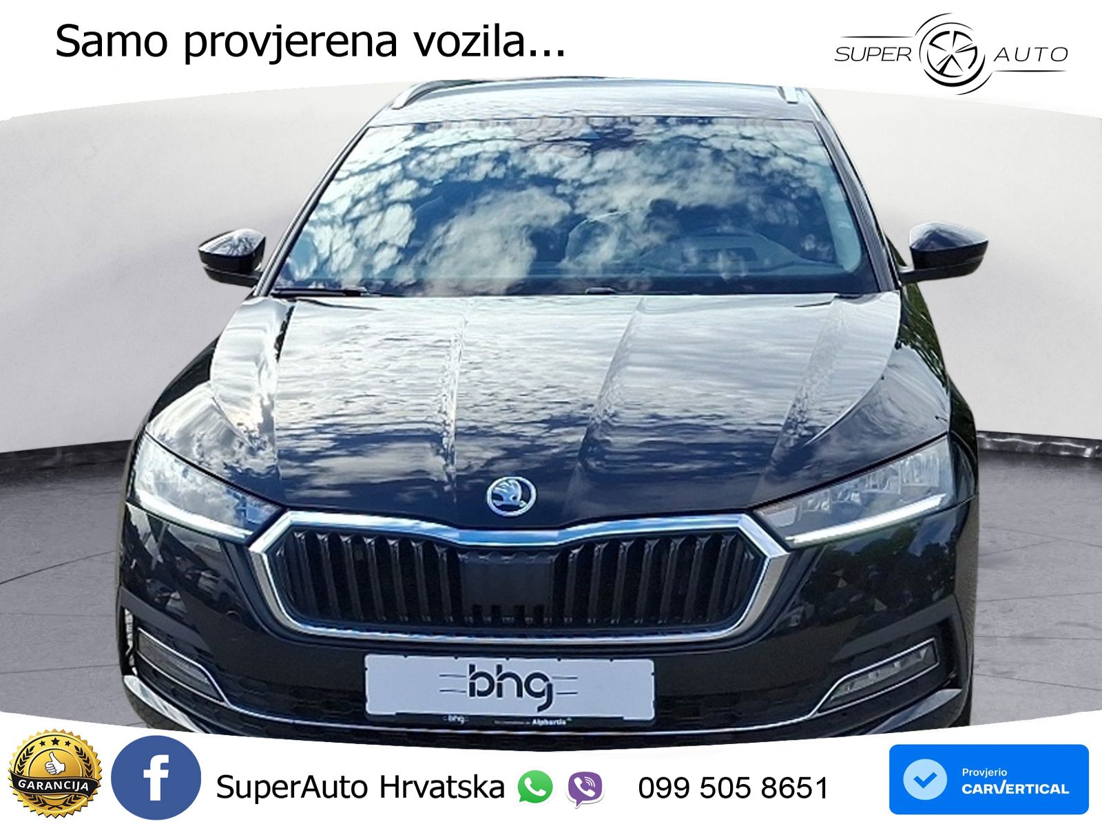 Škoda Octavia Combi 2.0 TDI (150 KS) DSG LED+GR SJED+ACC