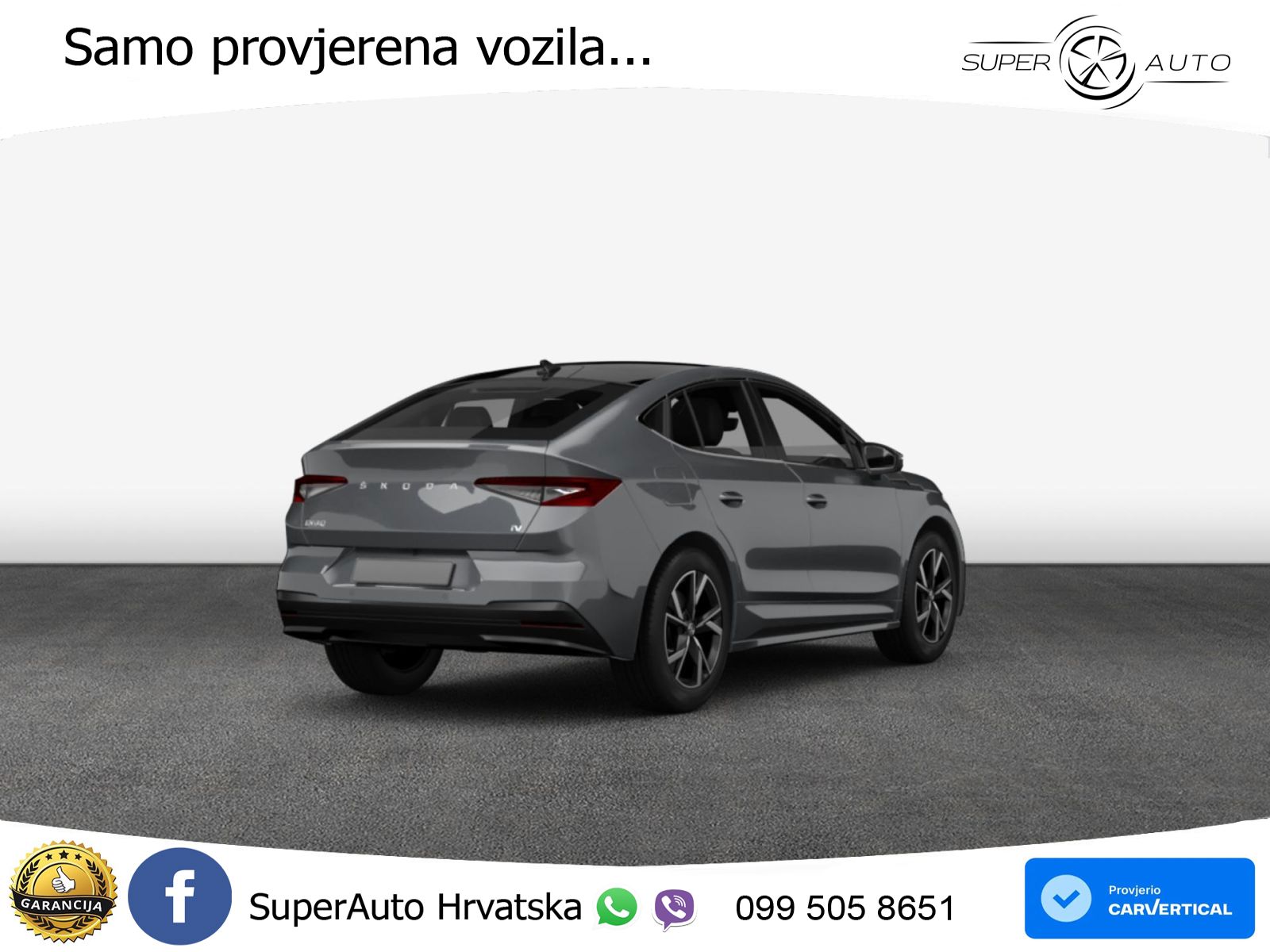 Škoda Enyaq Coupe iV 85 82 kWh (286 KS) LED+GR SJED+ACC