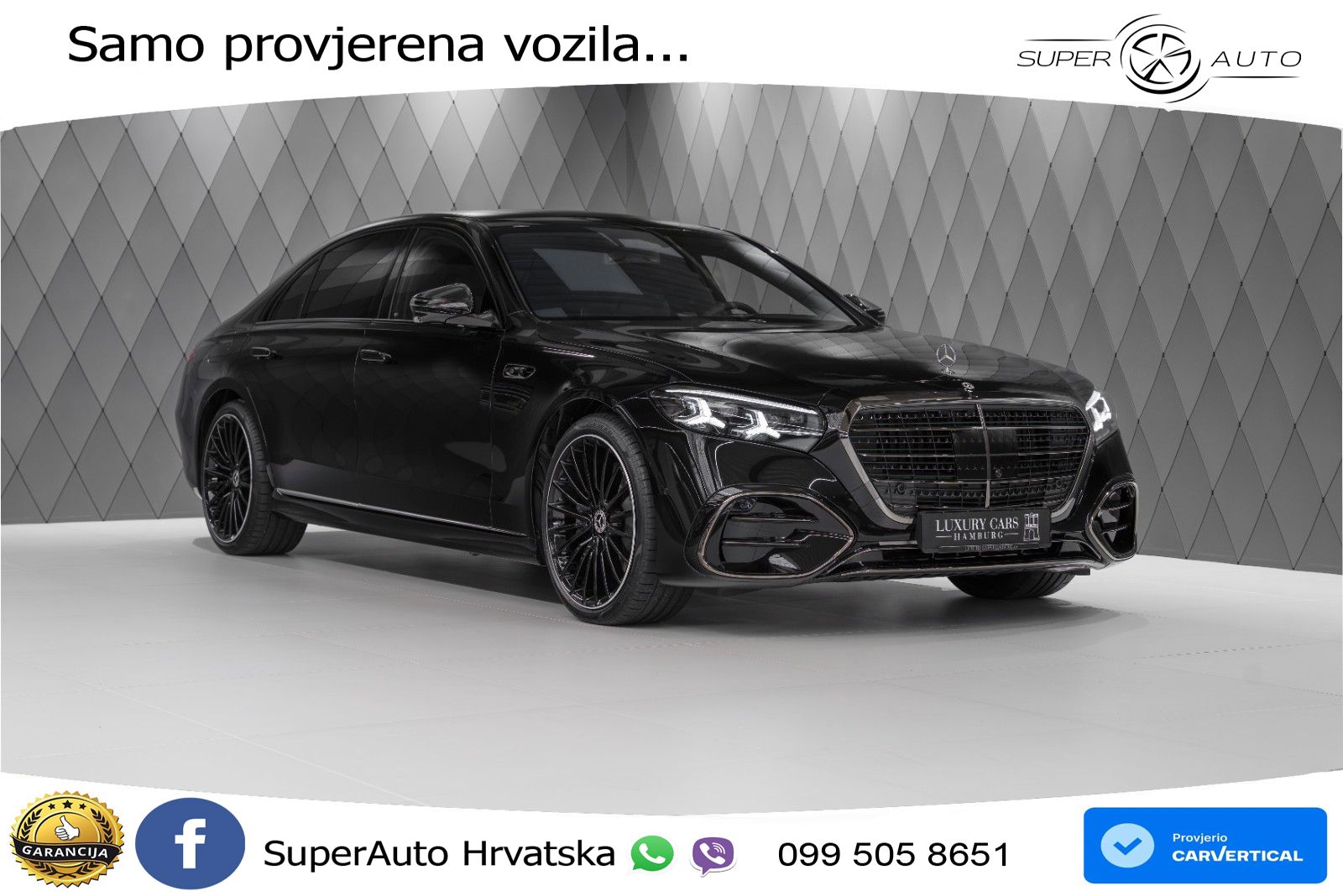 Mercedes S 450d (367 KS) EQ Boost 4MATIC 9G-TRONIC AMG ACC+HEAD+4xGR SJED+360+PANO