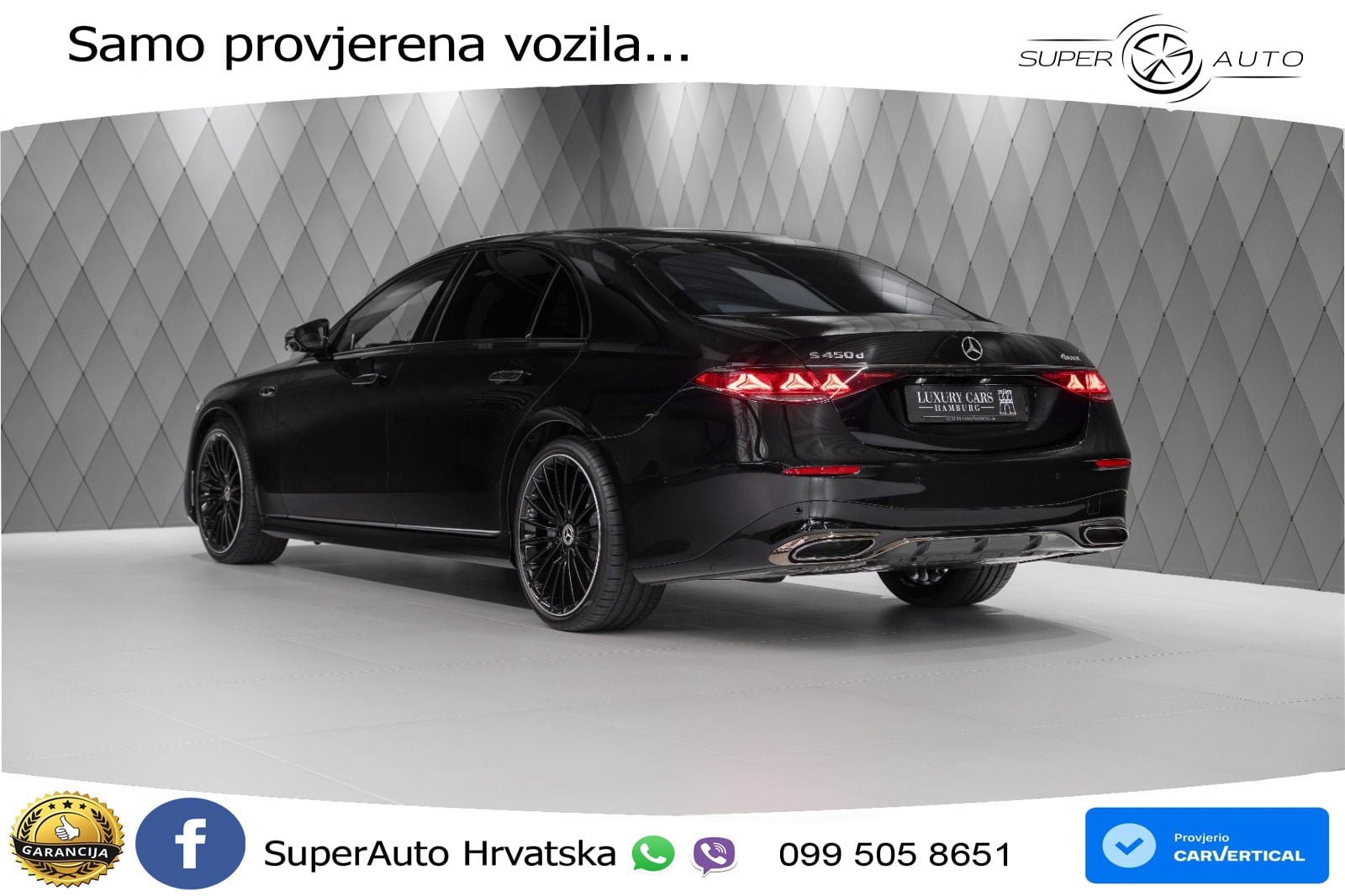 Mercedes S 450d (367 KS) EQ Boost 4MATIC 9G-TRONIC AMG ACC+HEAD+4xGR SJED+360+PANO