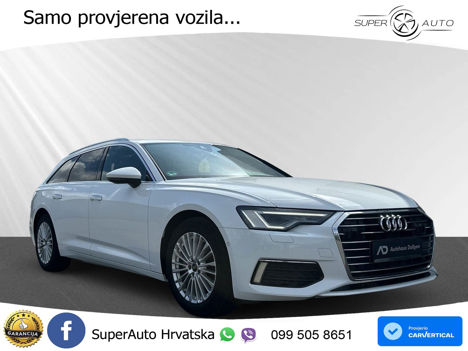 Audi A6 40 TDI (204 KS) S tronic LED+GR SJED+ACC