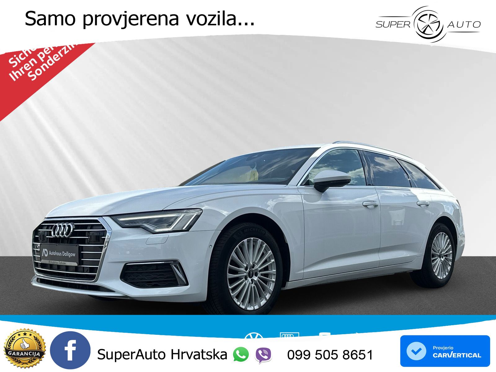 Audi A6 40 TDI (204 KS) S tronic LED+GR SJED+ACC