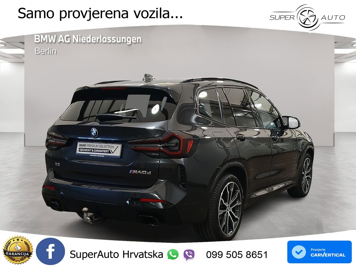 BMW X3 M40d xDrive Steptronic