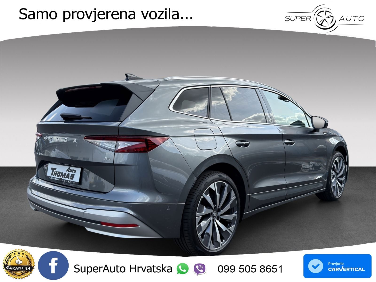 Škoda Enyaq 85 82 kWh (286 KS) Selection LED+GR SJED+ACC
