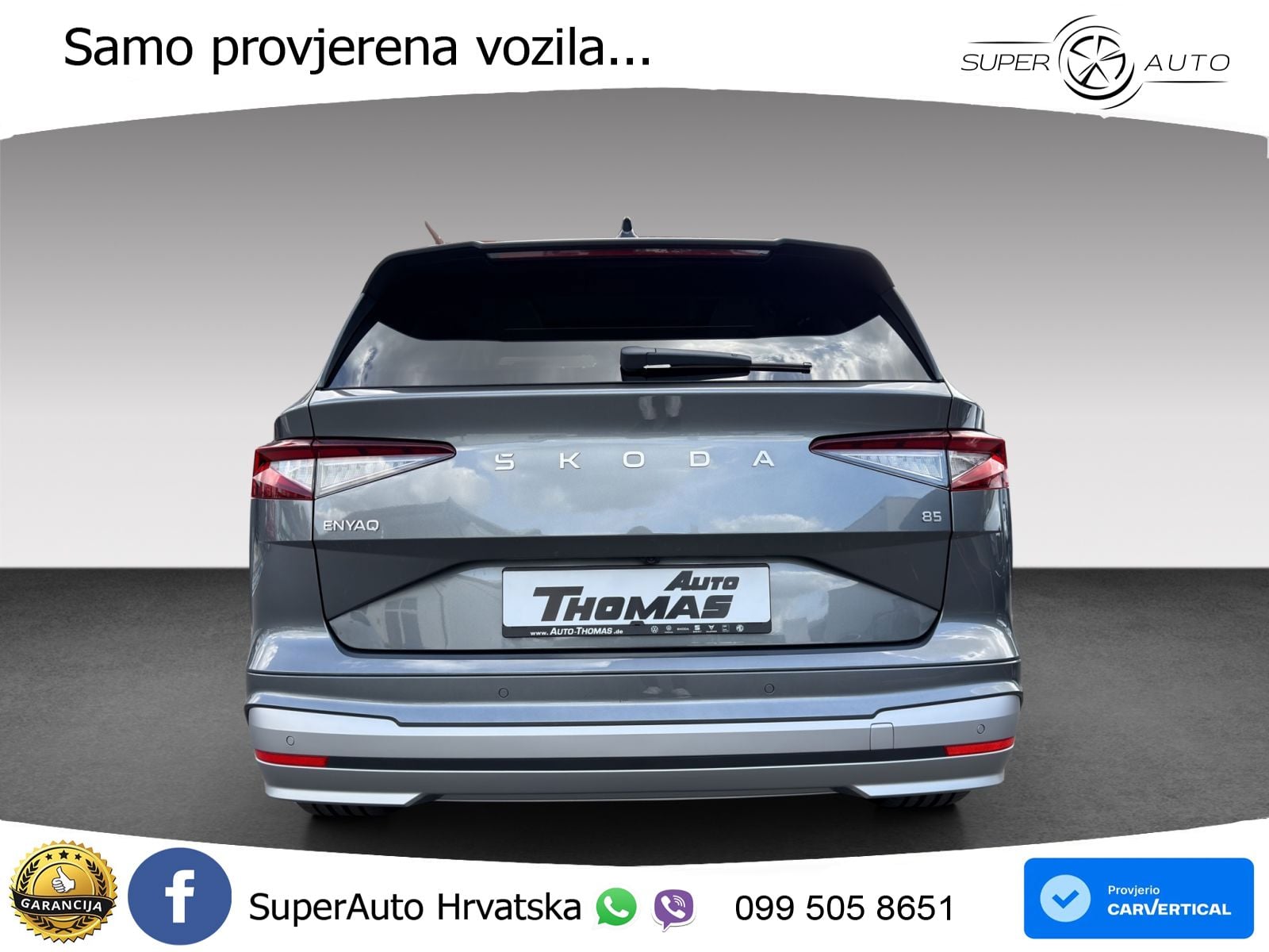 Škoda Enyaq 85 82 kWh (286 KS) Selection LED+GR SJED+ACC