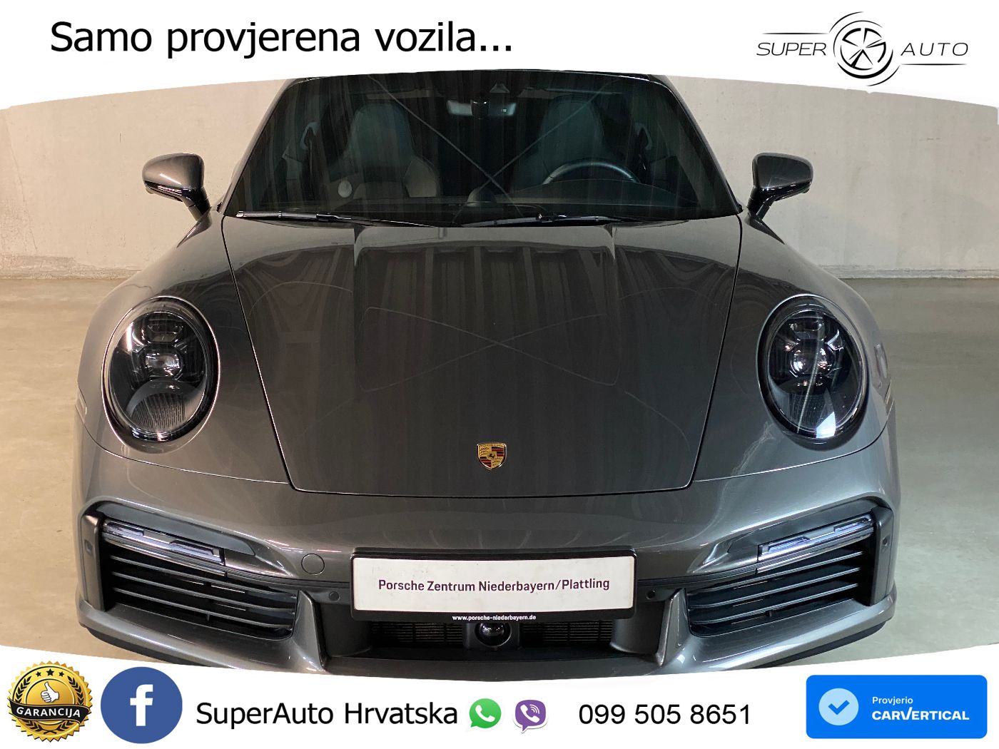 Porsche 911 Turbo S 3.8 (650 KS) PDK LED+GR SJED+ACC