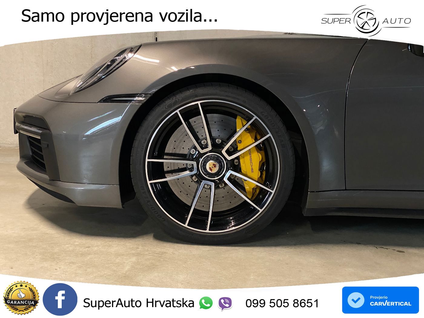 Porsche 911 Turbo S 3.8 (650 KS) PDK LED+GR SJED+ACC