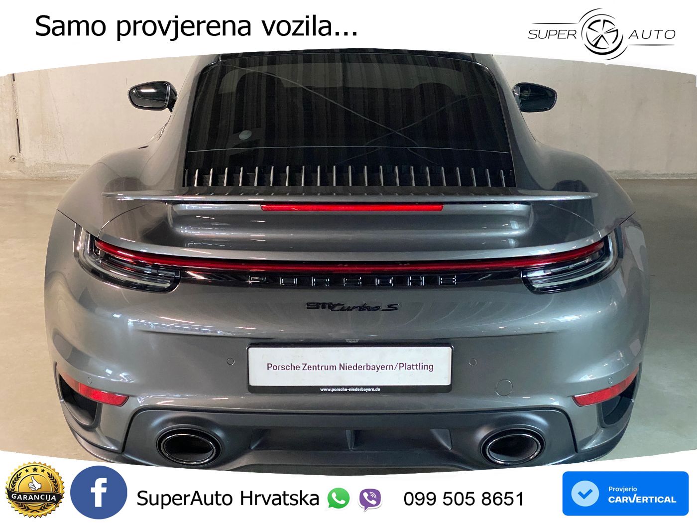 Porsche 911 Turbo S 3.8 (650 KS) PDK LED+GR SJED+ACC
