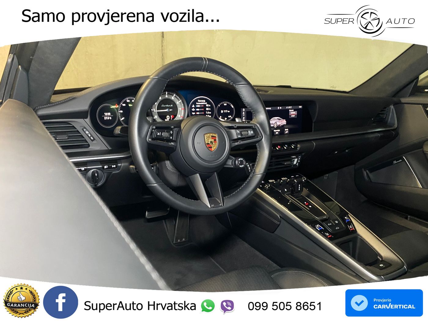 Porsche 911 Turbo S 3.8 (650 KS) PDK LED+GR SJED+ACC