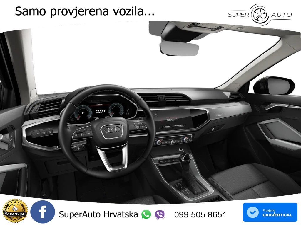 Audi Q3 Sportback 35 TDI (150 KS) quattro S tronic S line LED+GR SJED+ACC