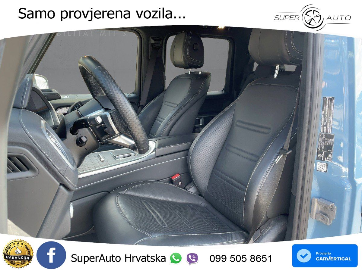 Mercedes G 450d Long (367 KS) 4MATIC 9G-TRONIC Manufaktur LED+GR SJED+ACC