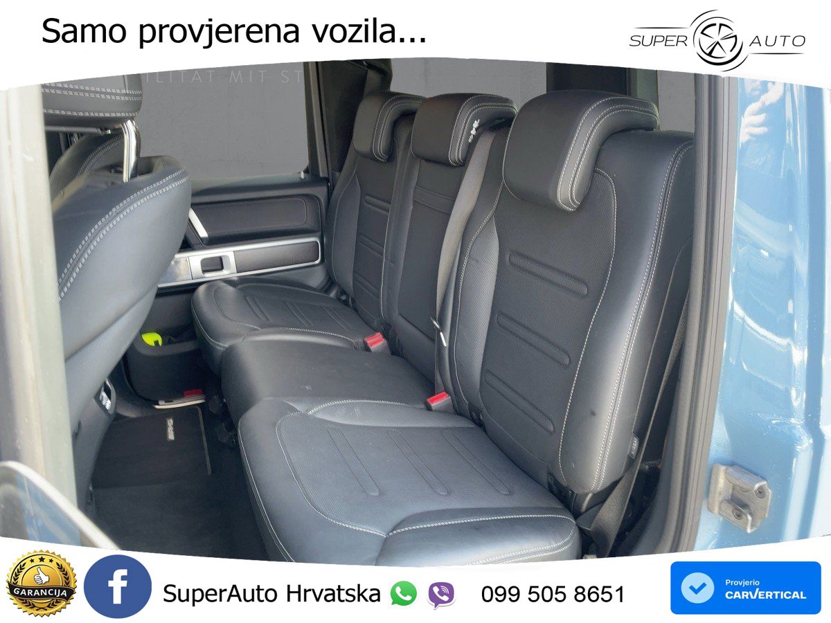 Mercedes G 450d Long (367 KS) 4MATIC 9G-TRONIC Manufaktur LED+GR SJED+ACC