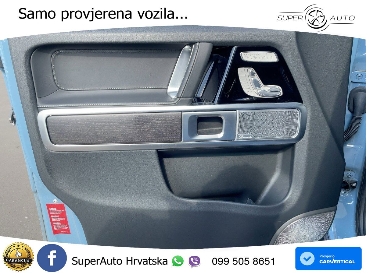 Mercedes G 450d Long (367 KS) 4MATIC 9G-TRONIC Manufaktur LED+GR SJED+ACC
