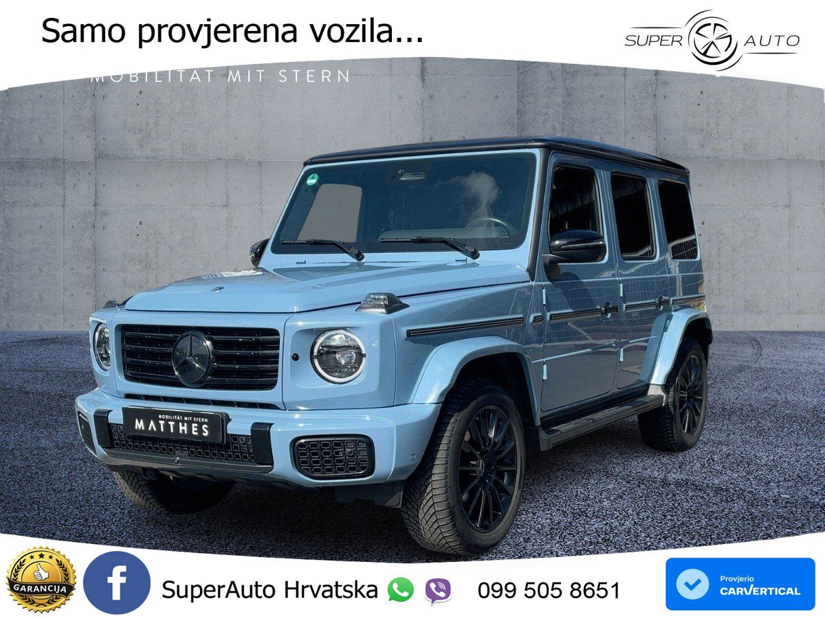 Mercedes G 450d Long (367 KS) 4MATIC 9G-TRONIC Manufaktur LED+GR SJED+ACC