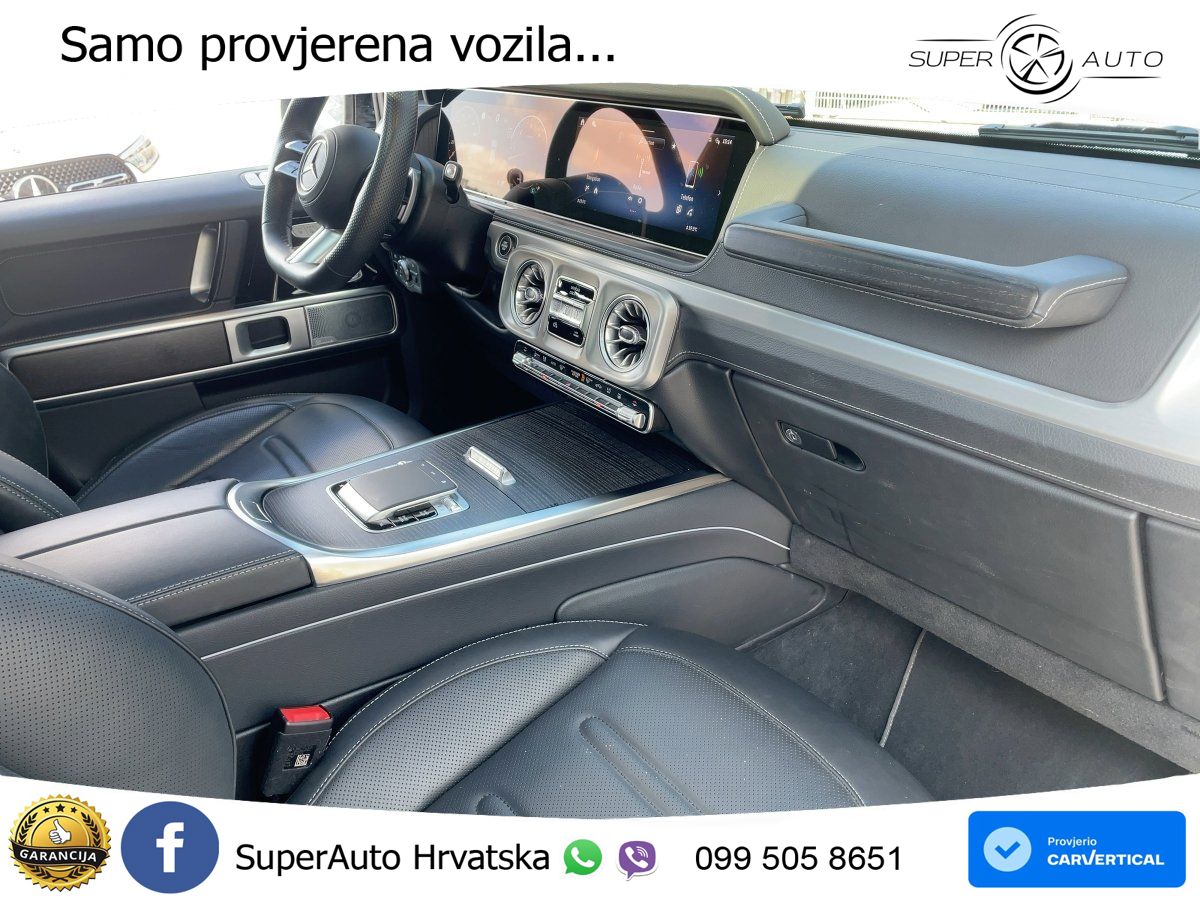 Mercedes G 450d Long (367 KS) 4MATIC 9G-TRONIC Manufaktur LED+GR SJED+ACC