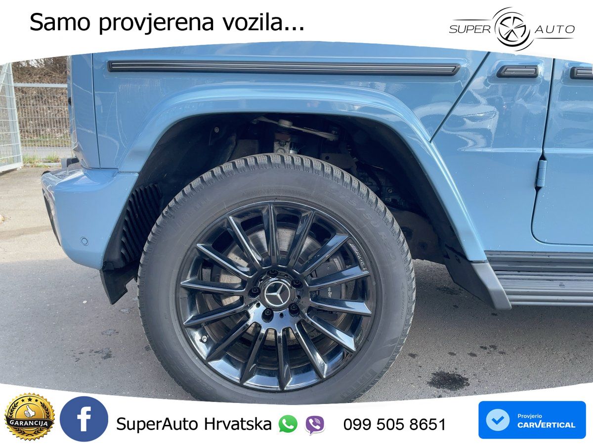 Mercedes G 450d Long (367 KS) 4MATIC 9G-TRONIC Manufaktur LED+GR SJED+ACC