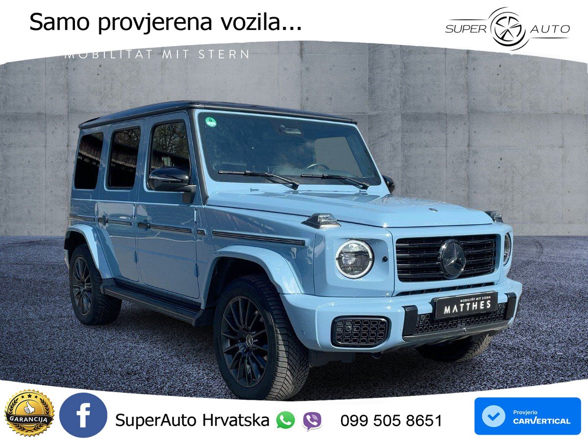 Mercedes G 450d Long (367 KS) 4MATIC 9G-TRONIC Manufaktur LED+GR SJED+ACC