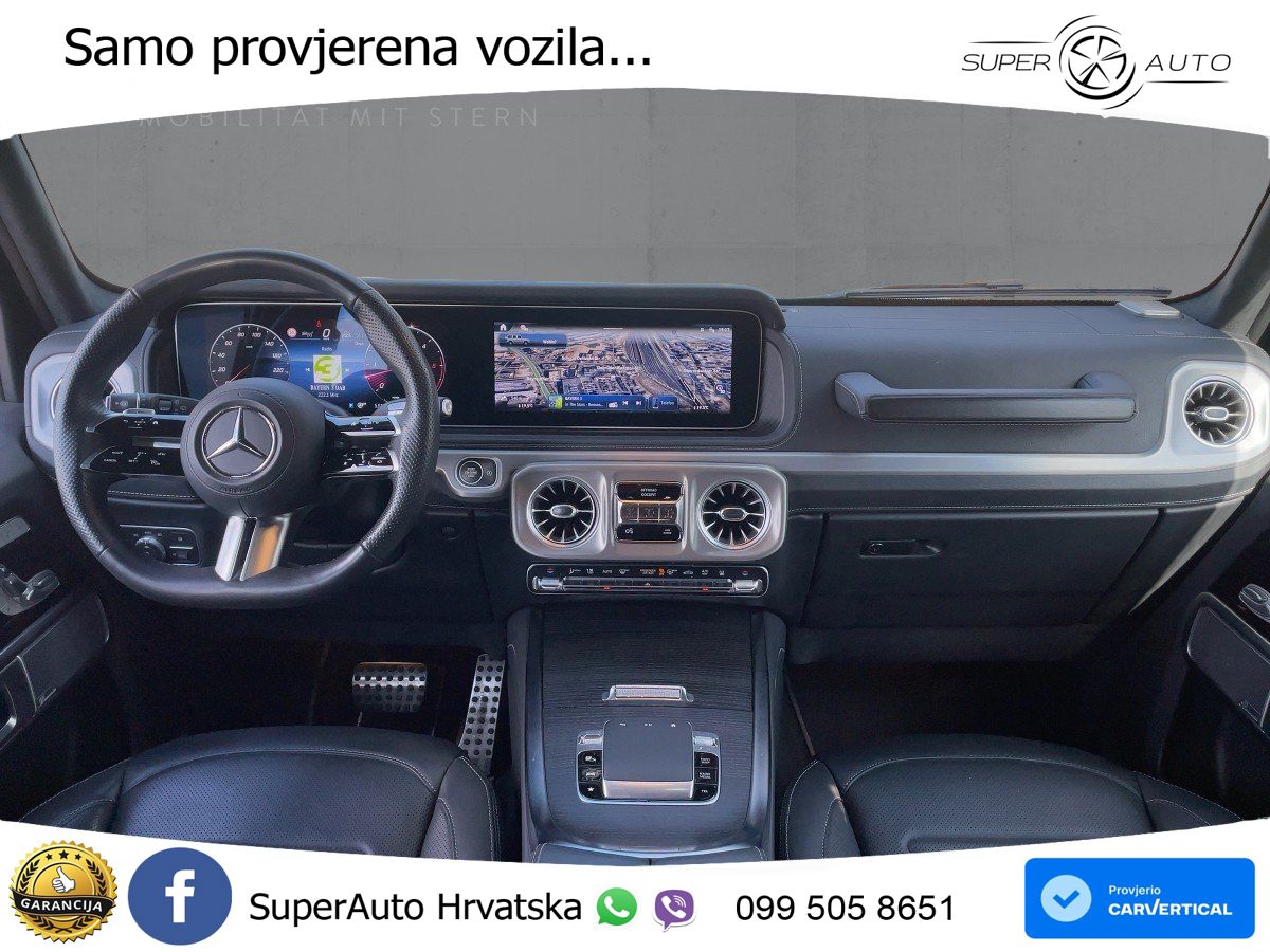 Mercedes G 450d Long (367 KS) 4MATIC 9G-TRONIC Manufaktur LED+GR SJED+ACC