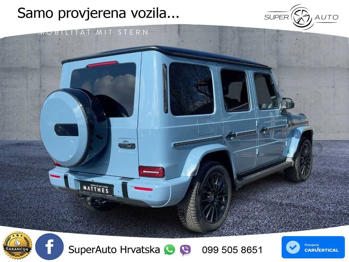 Mercedes G 450d Long (367 KS) 4MATIC 9G-TRONIC Manufaktur LED+GR SJED+ACC