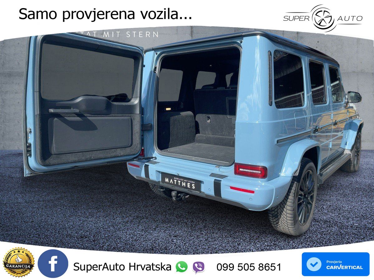 Mercedes G 450d Long (367 KS) 4MATIC 9G-TRONIC Manufaktur LED+GR SJED+ACC