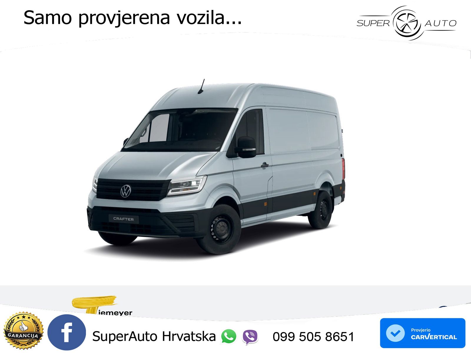 Volkswagen Crafter Kasten 35 2.0 TDI MITTELLANG HOCHDACH FW 177 KS