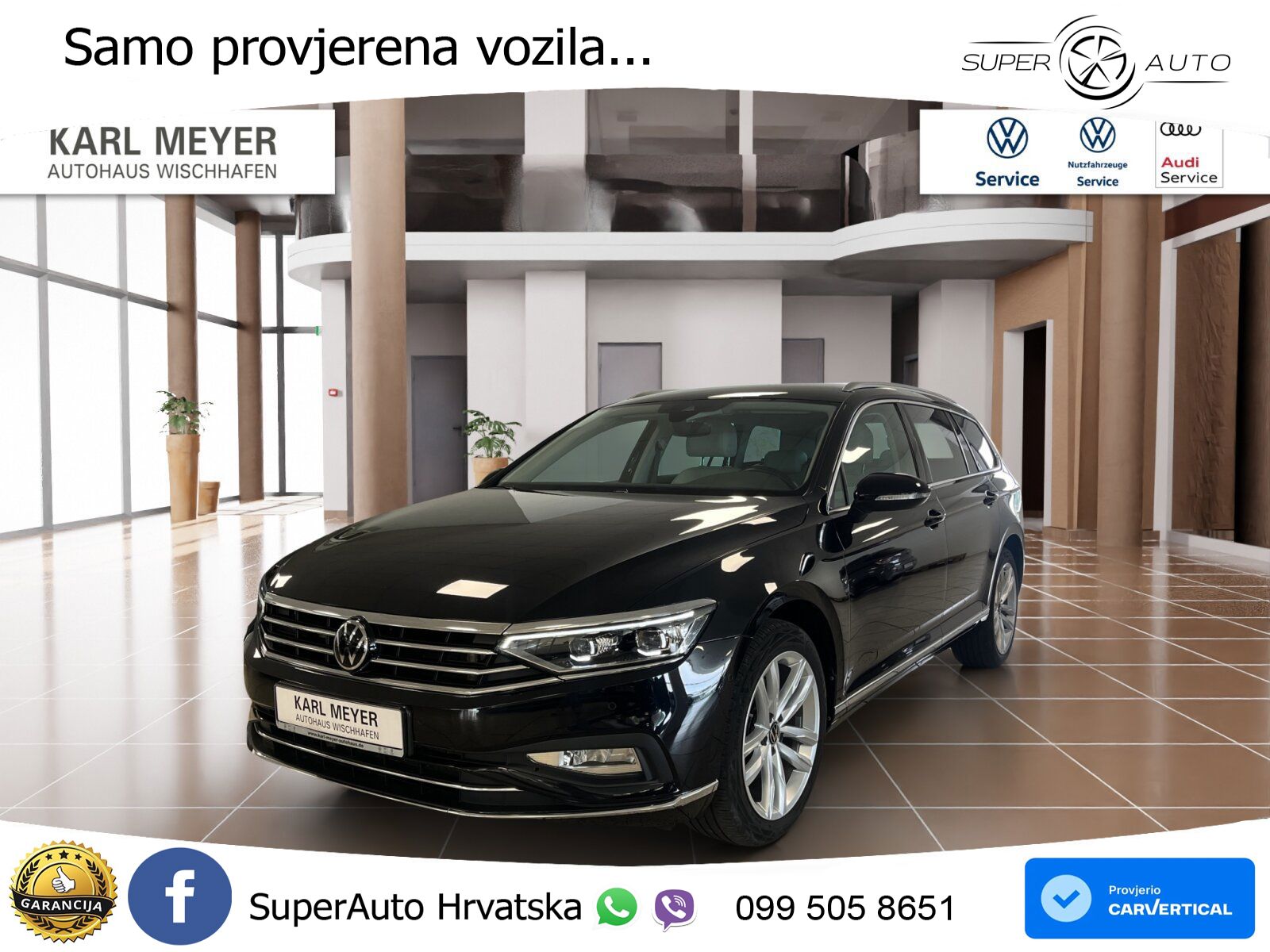 Volkswagen Passat Variant 2.0 TSI (190 KS) DSG Elegance LED+GR SJED+ACC