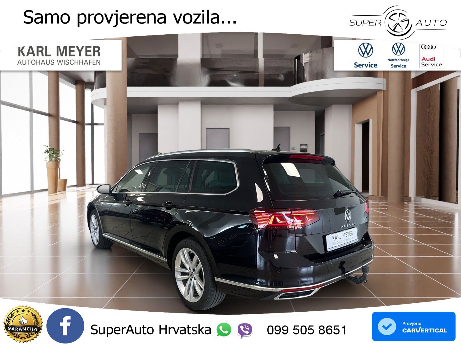 Volkswagen Passat Variant 2.0 TSI (190 KS) DSG Elegance LED+GR SJED+ACC