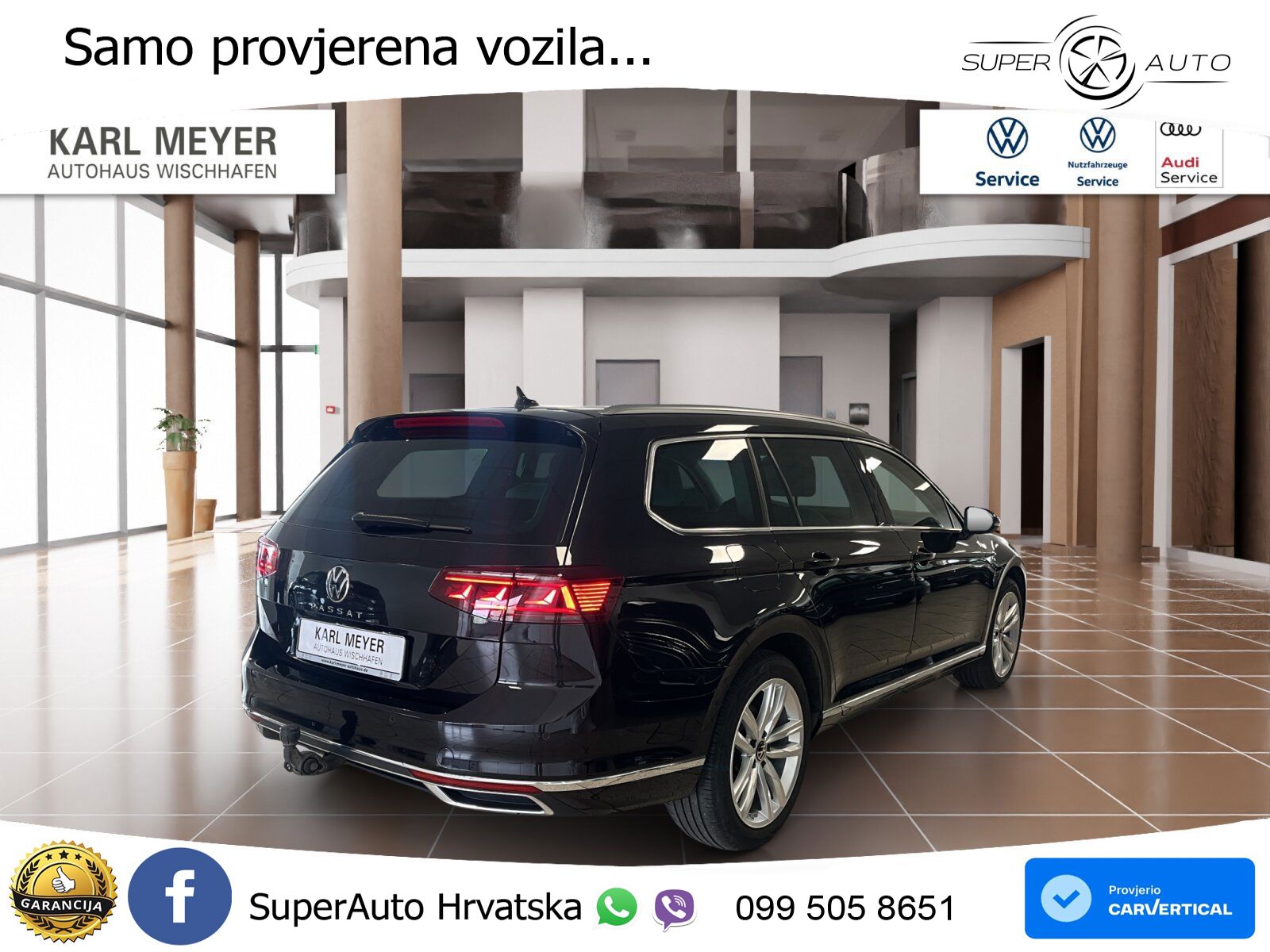 Volkswagen Passat Variant 2.0 TSI (190 KS) DSG Elegance LED+GR SJED+ACC