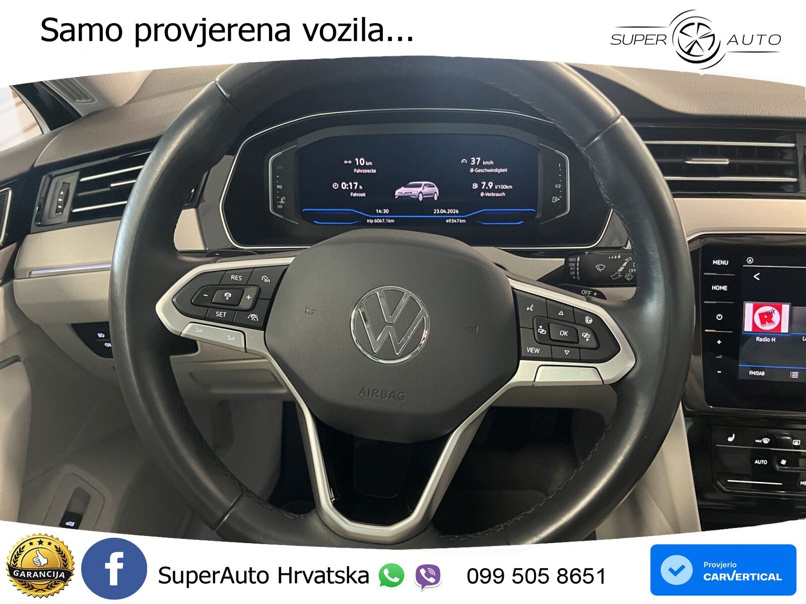 Volkswagen Passat Variant 2.0 TSI (190 KS) DSG Elegance LED+GR SJED+ACC