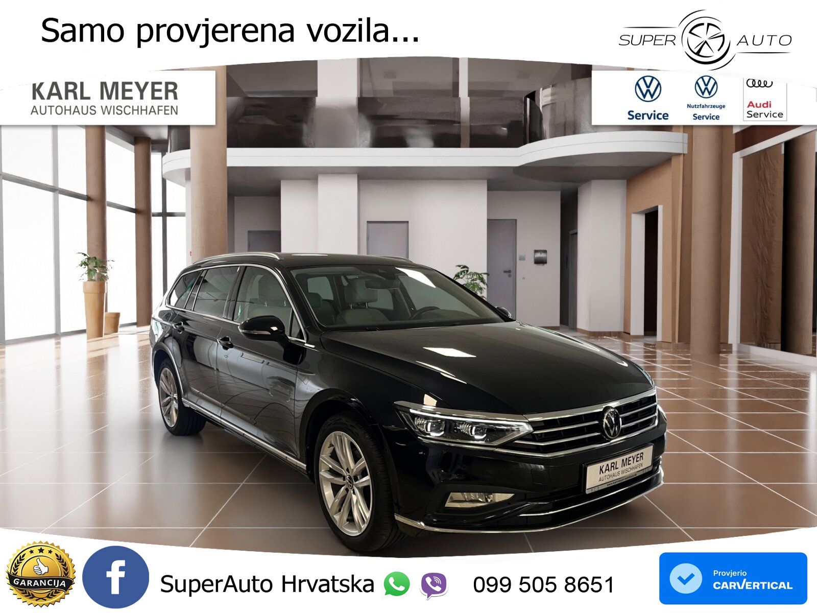 Volkswagen Passat Variant 2.0 TSI (190 KS) DSG Elegance LED+GR SJED+ACC