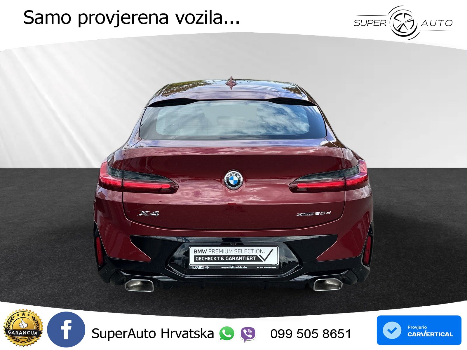 BMW X4 20d (190 KS) xDrive Steptronic