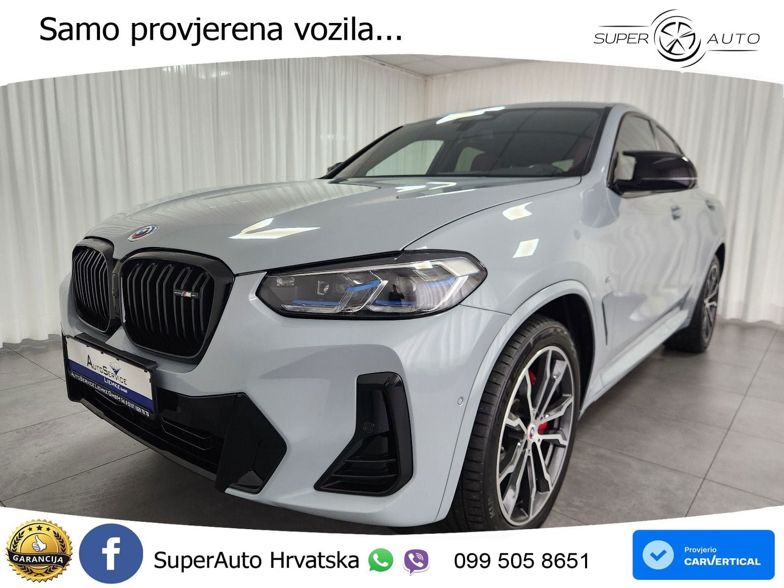 BMW X4 M40d (340 KS) xDrive Steptronic LED+GR SJED+ACC