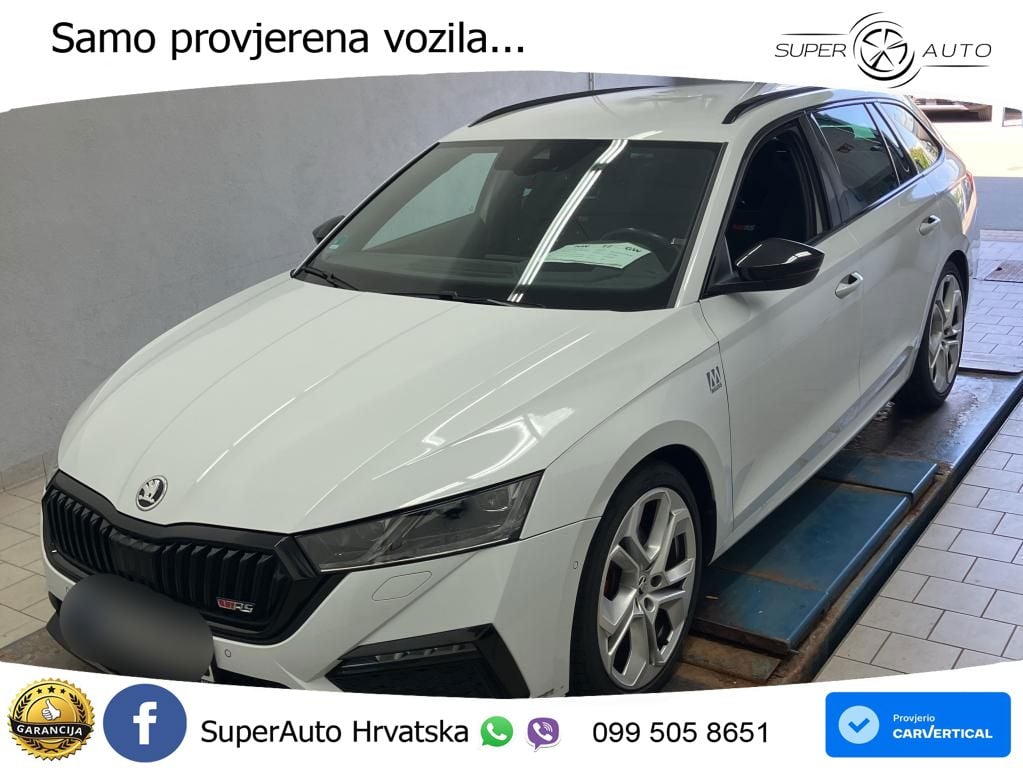 Škoda Octavia Combi RS 2.0 TDI (200 KS) 4x4 DSG LED+GR SJED+ACC