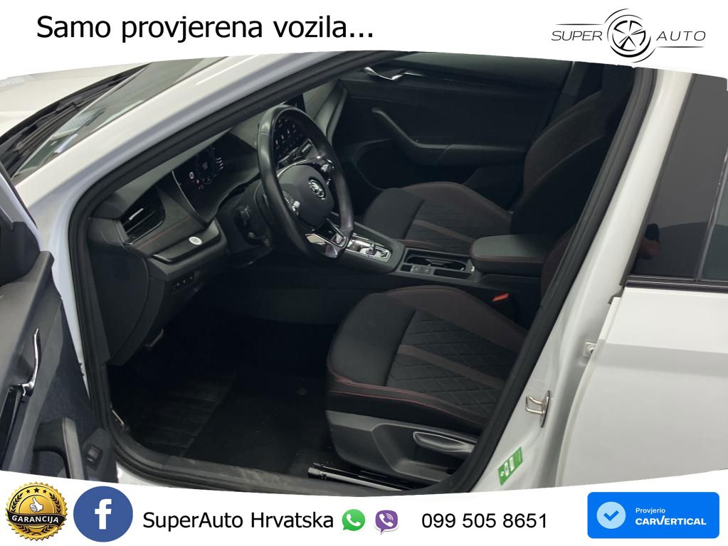 Škoda Octavia Combi RS 2.0 TDI (200 KS) 4x4 DSG LED+GR SJED+ACC