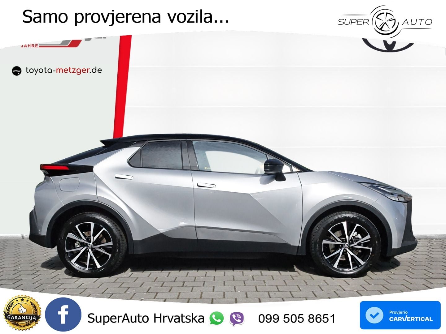Toyota C-HR 2.0 (223 KS) PHEV e-CVT Teamplayer LED+GR SJED+ACC