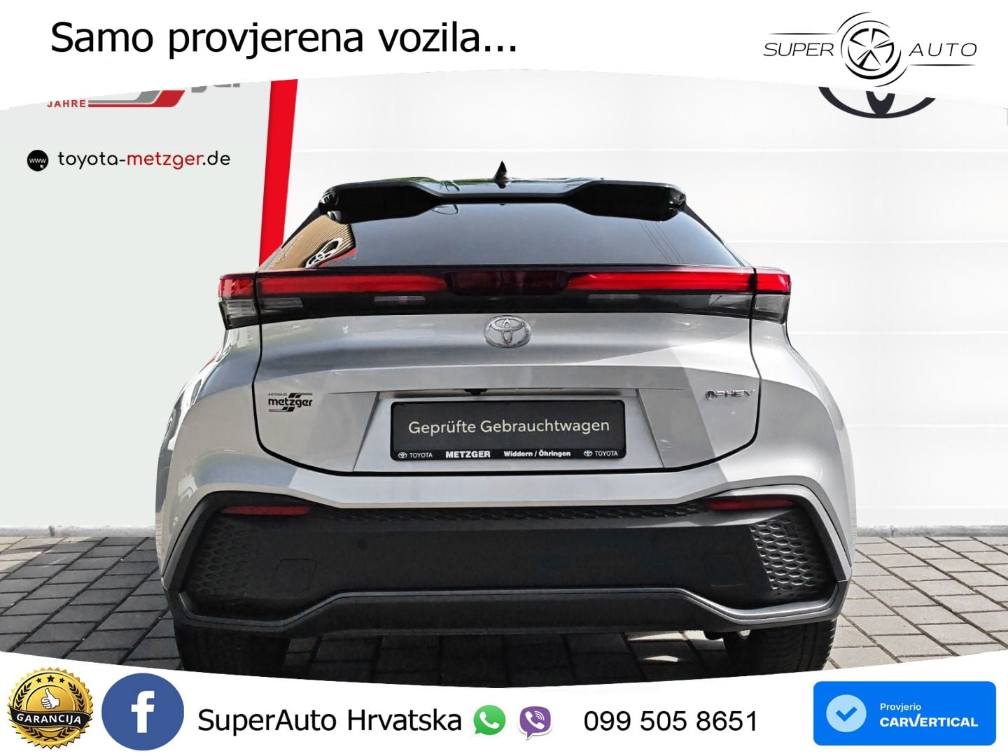 Toyota C-HR 2.0 (223 KS) PHEV e-CVT Teamplayer LED+GR SJED+ACC