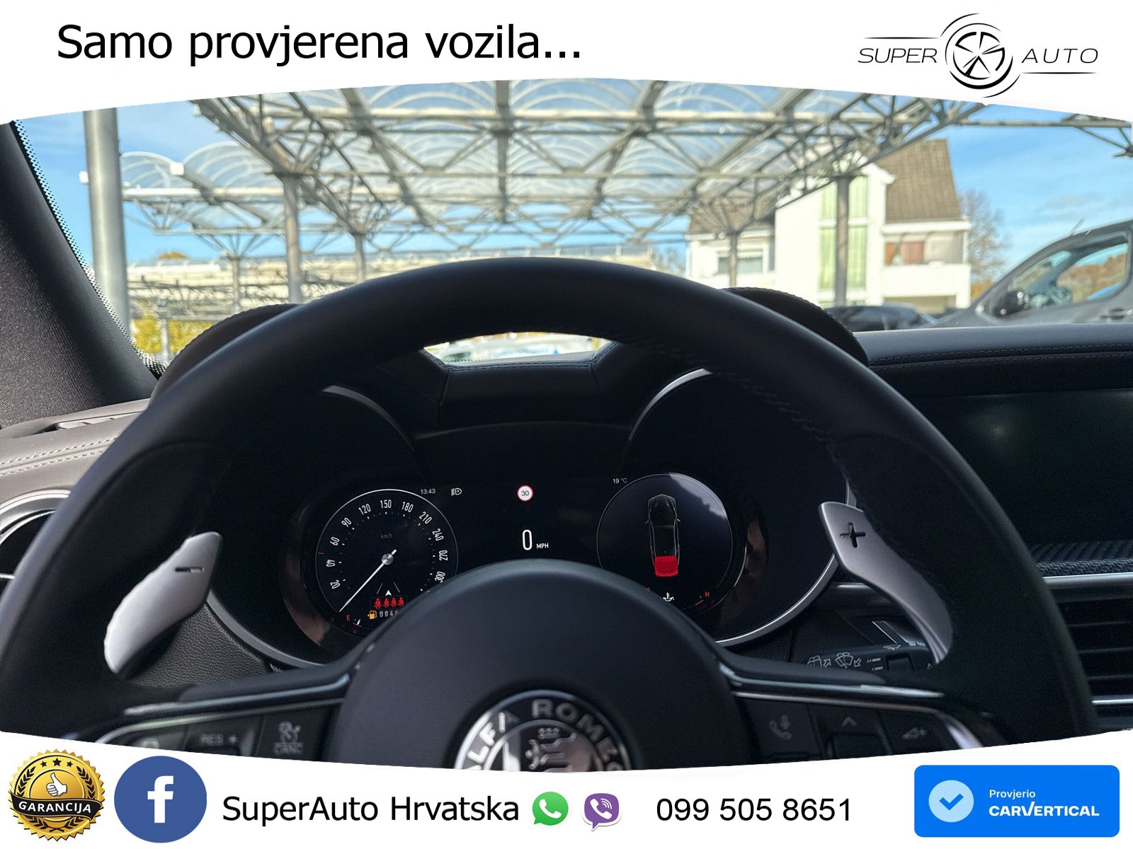 Alfa Romeo Stelvio Quadrifoglio 2.9 V6 Bi-Turbo (520 KS) Q4 Automatic ZRAČNI+ACC+GR SJED+KAM