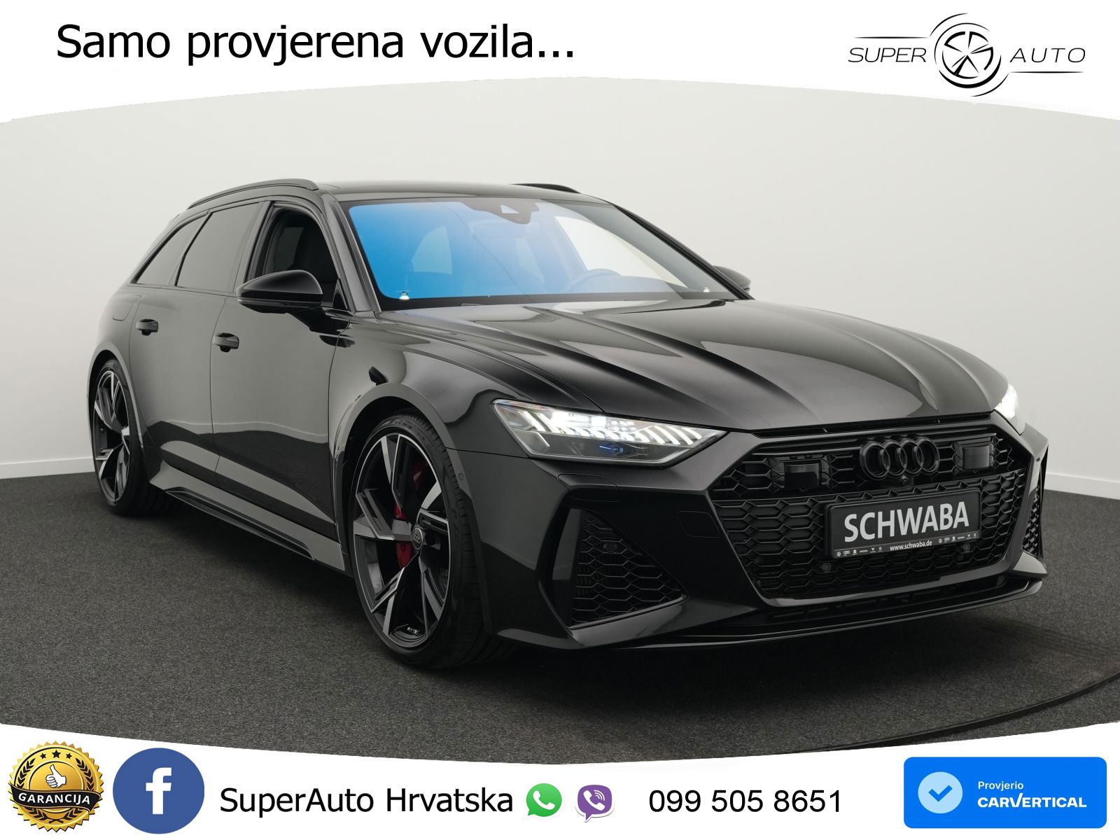 Audi RS6 Avant 4.0 TFSI V8 (600 KS) quattro Tiptronic LED+GR SJED+ACC