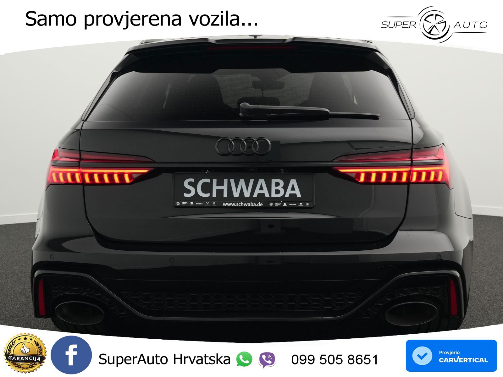 Audi RS6 Avant 4.0 TFSI V8 (600 KS) quattro Tiptronic LED+GR SJED+ACC