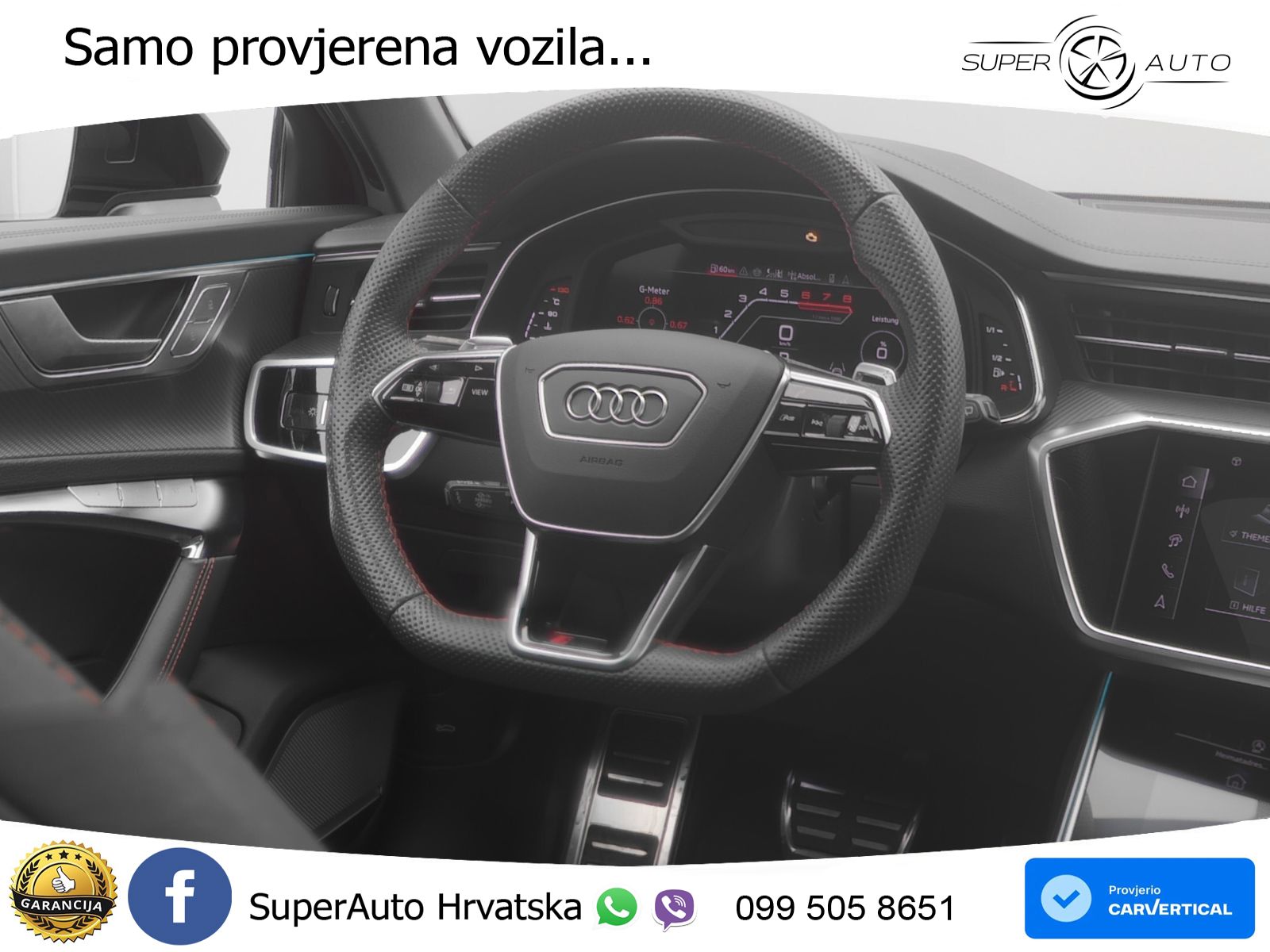 Audi RS6 Avant 4.0 TFSI V8 (600 KS) quattro Tiptronic LED+GR SJED+ACC