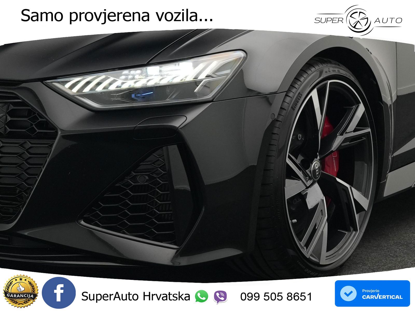 Audi RS6 Avant 4.0 TFSI V8 (600 KS) quattro Tiptronic LED+GR SJED+ACC