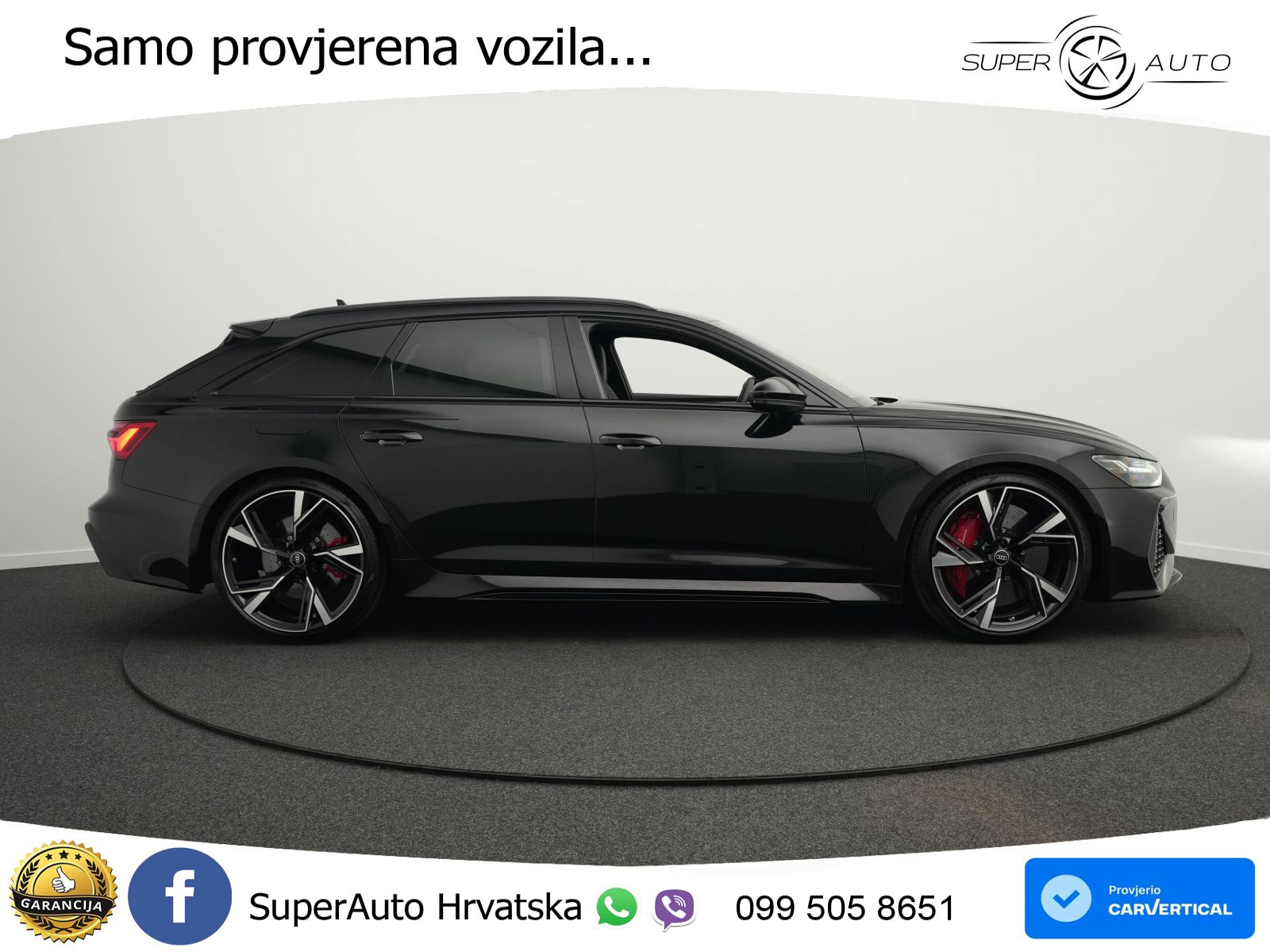 Audi RS6 Avant 4.0 TFSI V8 (600 KS) quattro Tiptronic LED+GR SJED+ACC