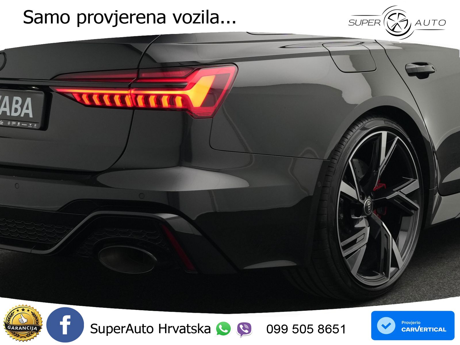 Audi RS6 Avant 4.0 TFSI V8 (600 KS) quattro Tiptronic LED+GR SJED+ACC